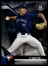 CJ Van Eyk 2021 Bowman Platinum #TOP-85 Blue Jays MLB READ FREE SHIPPING