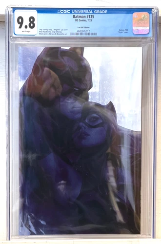Batman #135 foil virgin variant CGC Universal Grade 9.8 2023 DC Comics