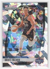 #12 Kristi Toliver 2024-25 Panini Prizm WNBA Cracked Ice Washington Mystics