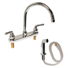 DOMINION FAUCETS 77-6105 Gooseneck,Chrome,Dominion Faucets 31XJ47