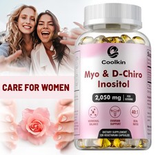 Myo & D-Chiro Inositol 2050mg-Women Hormone Support,Women's Health,Energy Boost