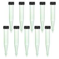 50Er Pack Blumen WasserröHren 4 Inch 10Cm Kunststoff BlumenröHren Mit Gummi