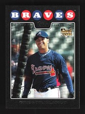 Gregor Blanco Atlanta Braves Topps 2008 Black #468 SN /57