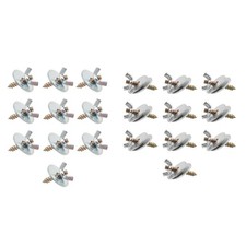 10x M5 30 Nuts and Screws for Making Bird Perches, Bird Cage Screws, Screws and