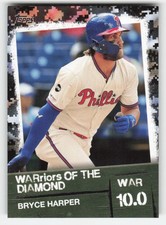 2020 Topps #WOD-38 Bryce Harper WARriors of the Diamond Black /299