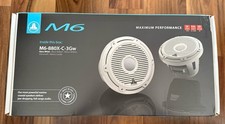 NEW Pair JL M6 8.8" Marine Coaxial Speakers White Classic Grille M6-880X-C-3Gw