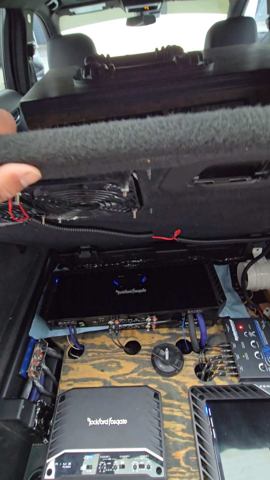 Rockford Fosgate T2500-1BDCP 2500W Mono Channel Car Amplifie