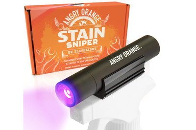 Angry Orange UV Flashlight - Portable LED Black Light for Pet Urine Detection