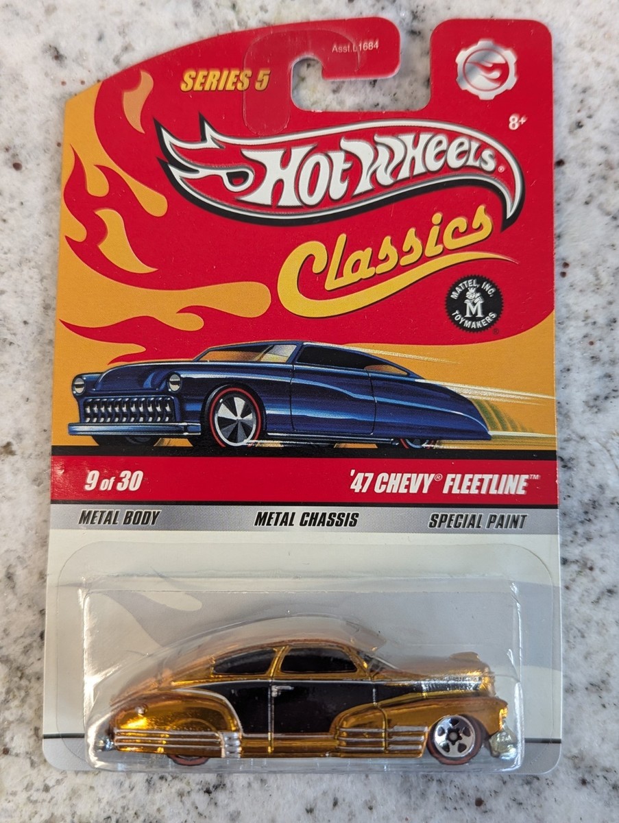 クラシックス５ チェイス 47シェビーフリートライン Hot Wheels Classics Series 5, 47 Chevy Fleetline, Spectraflame