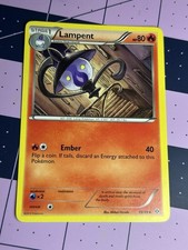 Pokémon TCG Lampent 19/99 Black & White Next Destinies Regular Uncommon Card