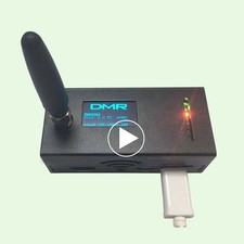 Upgraded MMDVM Hotspot Spot Assembled Radio Station OLED Antenna WiFi Black