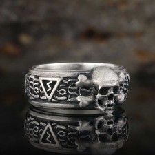 Silver Skull Special Design Ring