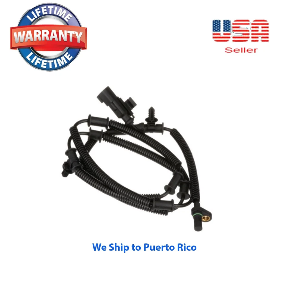 2 Sensor de velocidad ABS trasero derecho izquierdo + conectores aptos para CHRYSLER DODGE RAM C/V 12-20 Foto 2 de 4