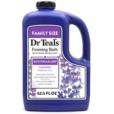 Foaming Bath with Pure Epsom Salt, Soothe  Sleep with Lavender, 62.5 Fl Oz
