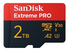 SanDisk Ext Pro microSDXC SDAdapt Extended Capacity SD SDSQXCD-2T00-GN6MA