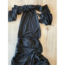 Oh Polly Merryth Soft-Jersey Halterneck Backless Maxi Dress Black XXS New W Tag