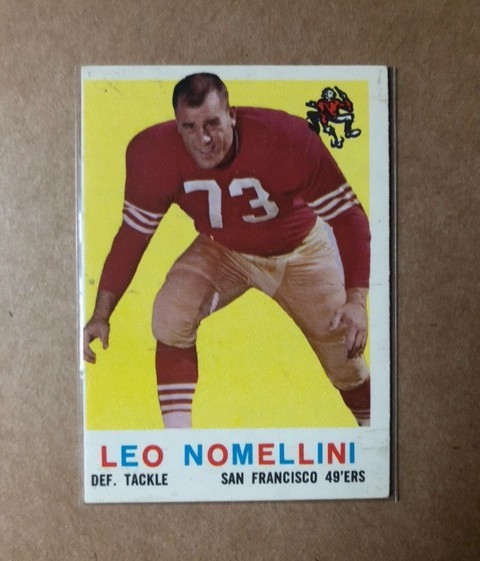 Leo Nomellini: 1959 Topps #19