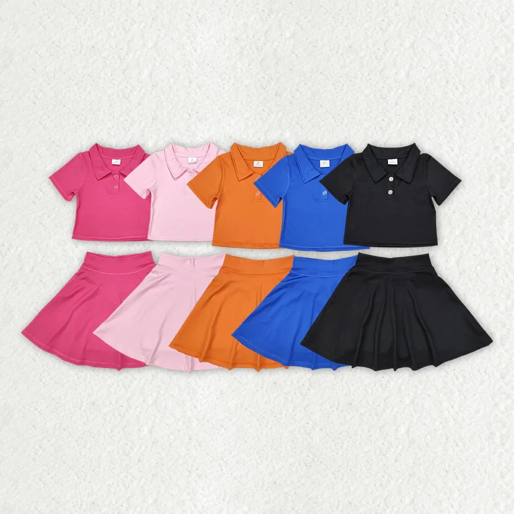 Sibling Toddler Girls Sport Wear Solid Color Poko Top With Skort Active Outfit
Opens in a new window