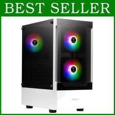 Gaming ATX Case with Tempered Glass Panel