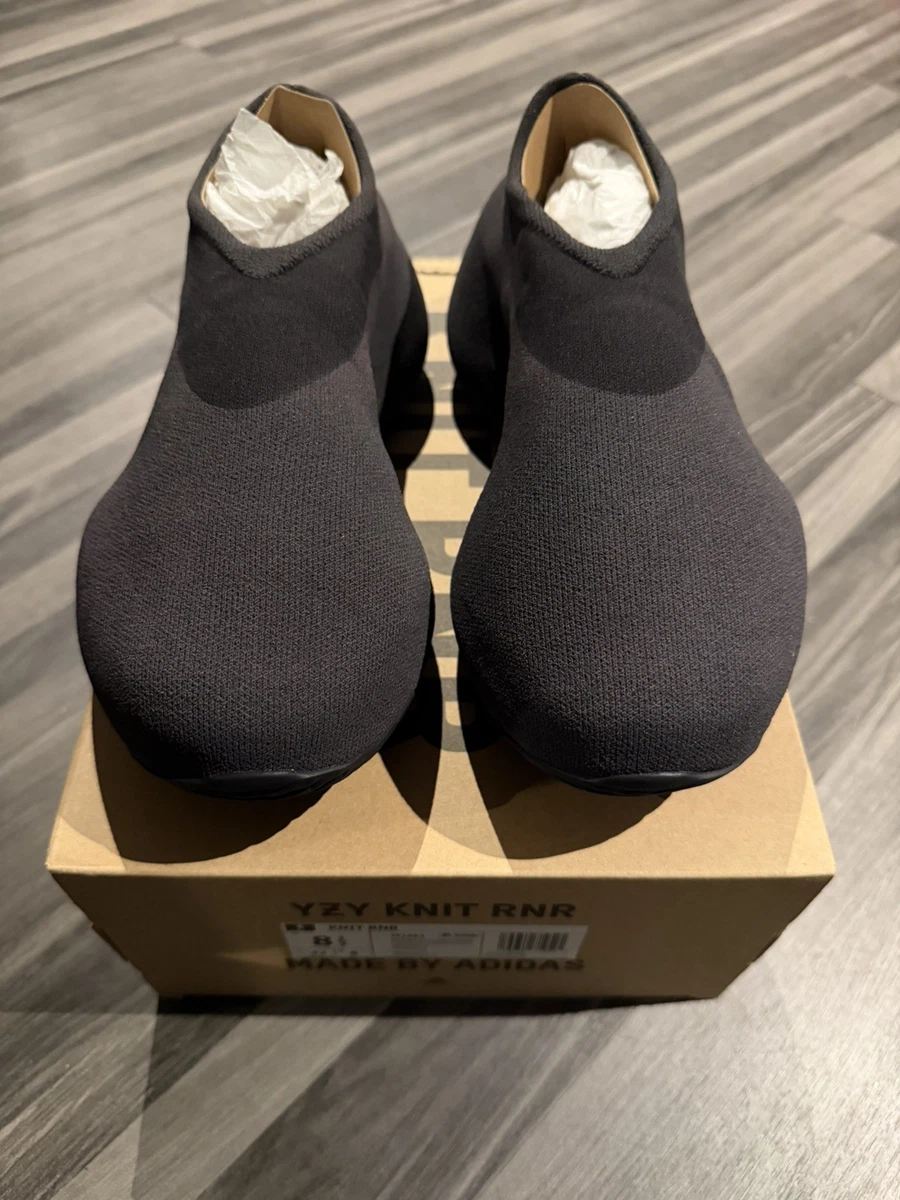 yeezy knit rnr size 7 never worn NEW Adidas Yeezy Knit RNR Stone Onyx Black YZY IE1663 Men main image 4
