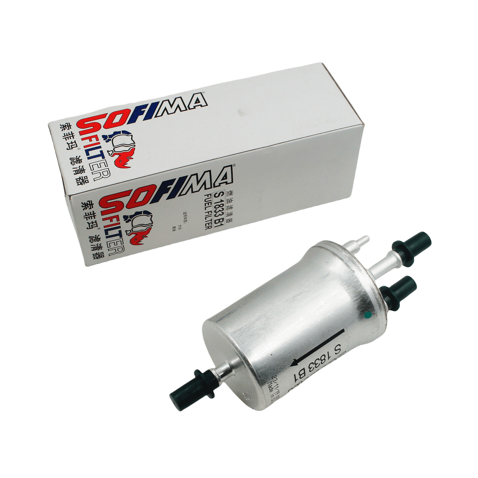 1 pc OEM SOFIMA Fuel Filter 4.0 bar for VW BEETLE GOLF JETTA POLO AUDI A3 TT