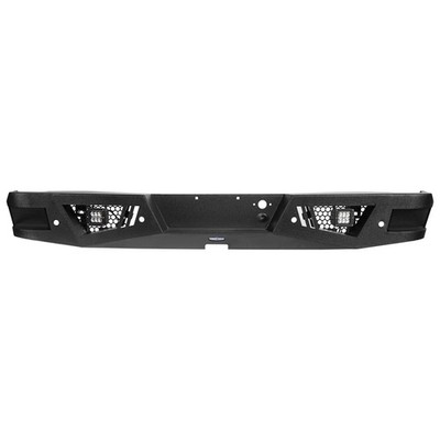 STURDY STEEL REAR BUMPER ONE-PIECE MADE FIT 2007-2018 CHEVROLET SILVERADO 1500