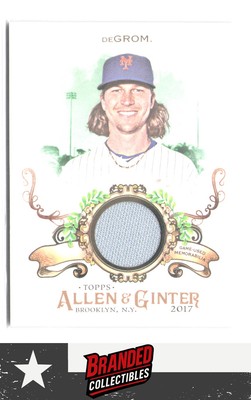 2017 Topps Allen & Ginter Jacob deGrom Full-Size #FSRB-JDG New York Mets