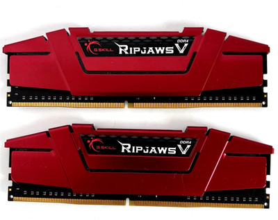 G.SKILL Ripjaws V DDR4-2400 8GB (2x4GB) DIMM Intel XMP 2.0 Ready Desktop RAM