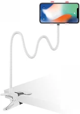 Gooseneck Phone Holder,Lazy Bracket, Cell Phone Holder Stand for Bed Flexible Ar