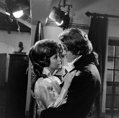 Anne Doat Michel Le Royer in a scene of the serial The Knight of M- Old Photo 2