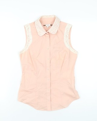 NEXT Basic-Knopfleiste Damen Größe 6 rosa Größe UK 6