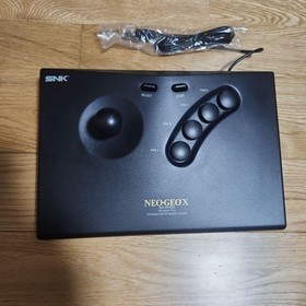 SNK Neo Geo X Gold Limited Edition Console Complete Set Black Tested Used Japan