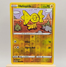 Nintendo Pokemon TCG Fusion Strike Helioptile 098/264 Reverse Holo Common Eng