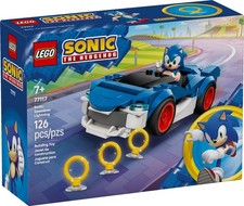 LEGO® Sonic the Hedgehog 77117 - Sonics Sportwagen: Speed Star Lightning