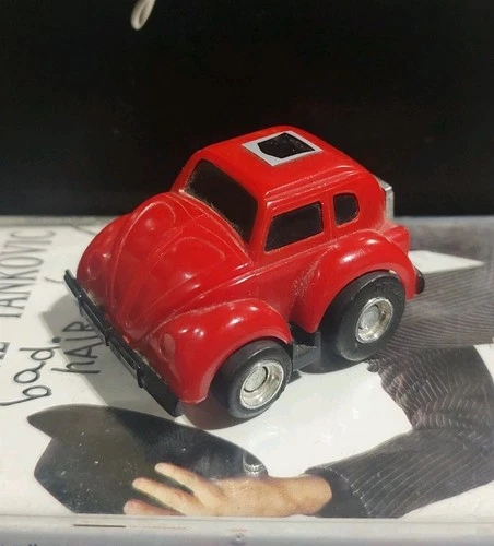 Vintage 1985 Takara G1 Transformers Red Bumblebee Mini-bot Action Figure!
