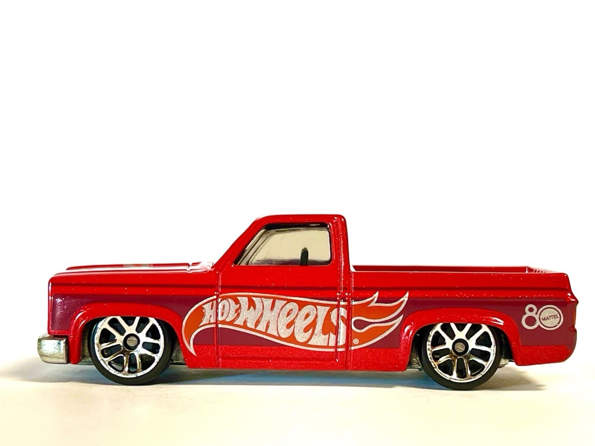 Hot Wheels New 80 Th Anniversary Silverado Metal Base Spun/Loose