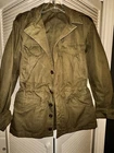VINTAGE Original Military WWII US ARMY M-1943 FIELD JACKET, SIZE 34S