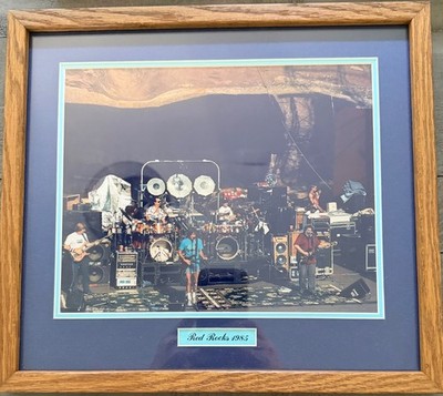 Grateful Dead 'Red Rocks Amp Theatre 1985  Framed Pictures - Jerry Garcia