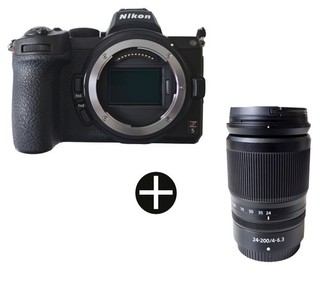 NIKON Systemkamera Z 5 inkl. Objektiv Z 24 200 mm f/4.0 6.3 VR Z Bajonett B WARE