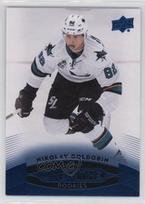 2015-16 Upper Deck GTS Overtime Rookies Blue Foil Nikolay Goldobin #173 1o3