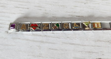 Italian Charms Lot Colorado "Z" "A" "G" Palm Tree "XOXO" Martini Boat Bracelet
