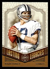 2020 Panini Legacy #LL-RS Roger Staubach Lasting Legacies COWBOYS
