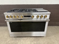 GE MONOGRAM 48" - ZGP486NDTSS - All Gas Range 6 Burners +  Griddle Professional