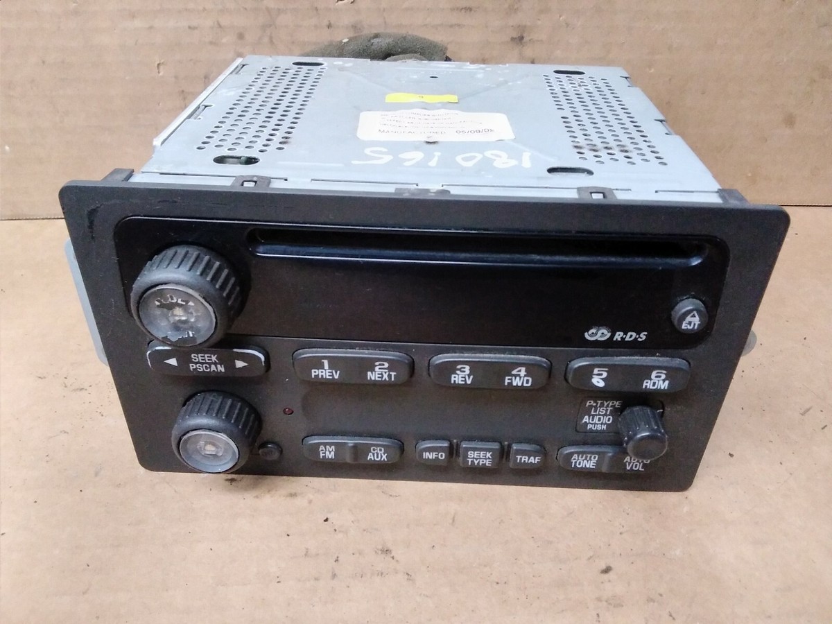 2002-2003 Chevrolet Trailblazer AM-FM Radio Receiver | eBay