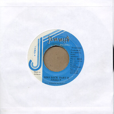 Johnny P - Bike Back Part II / VG / 7