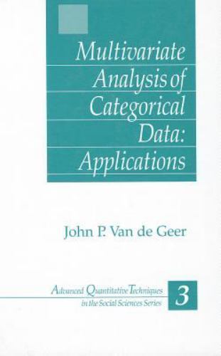 Advanced Quantitative Techniques in the Social Sciences Ser.: Multivariate ...