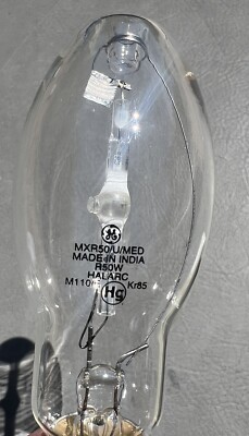 GE Multi-Vapor MXR50/U/MED 50 Watt Universal Burn Medium Base Metal Halide ED17