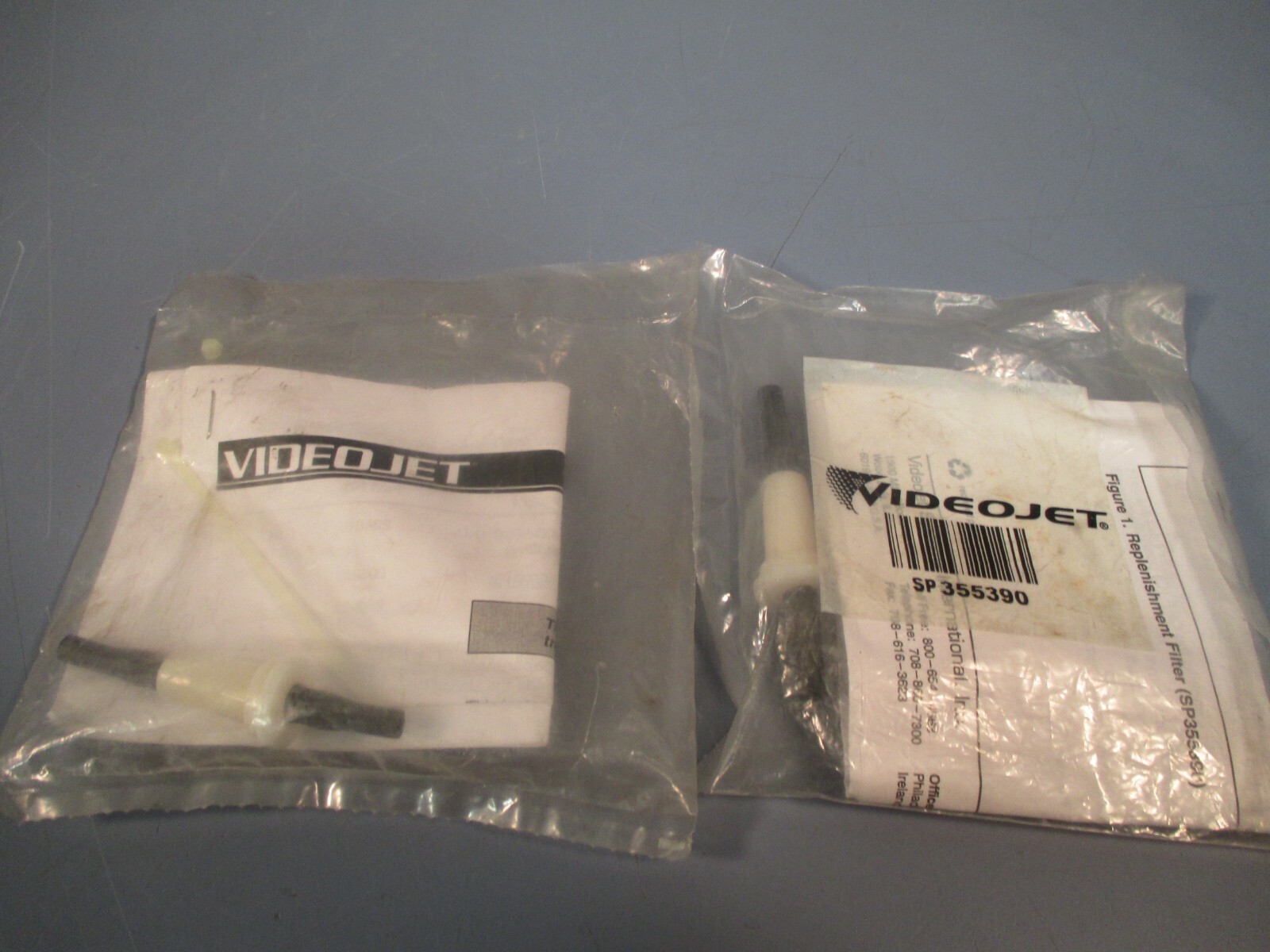 Videojet Filter And Tube Assembly (Lot Of 2) Sp355390