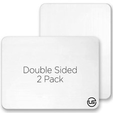 2 Pack 9x12 Inch Dry Erase Lapboard for Home School Office Classroom Supplies