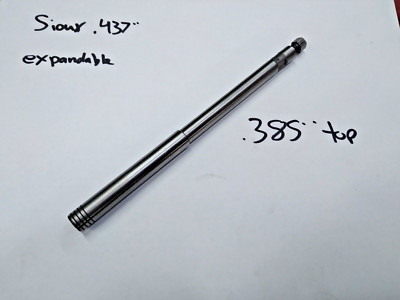 SIOUX .437'' 7/16''  EXPANDABLE VALVE SEAT GRINDER GRINDING PILOT .385'' TOP